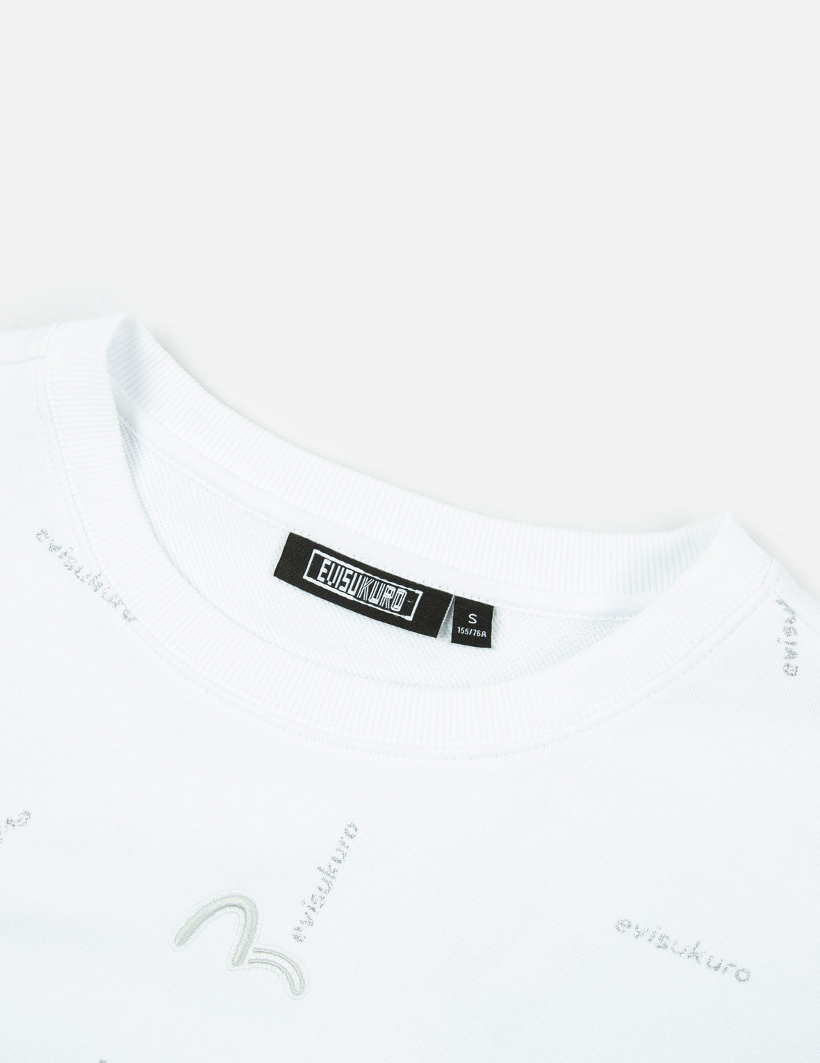 Allover Logo Glitter Print Sweatshirt - 9
