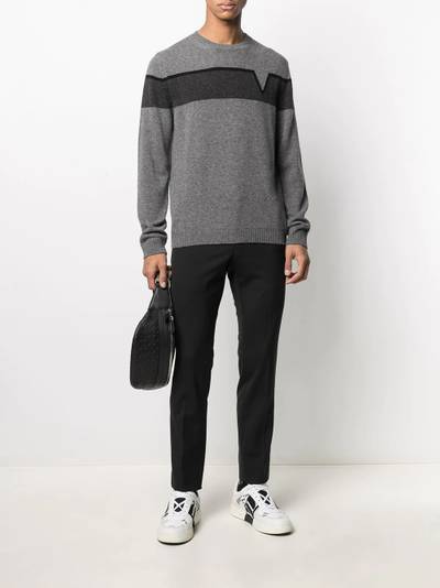 Valentino V-Valentino intarsia jumper outlook