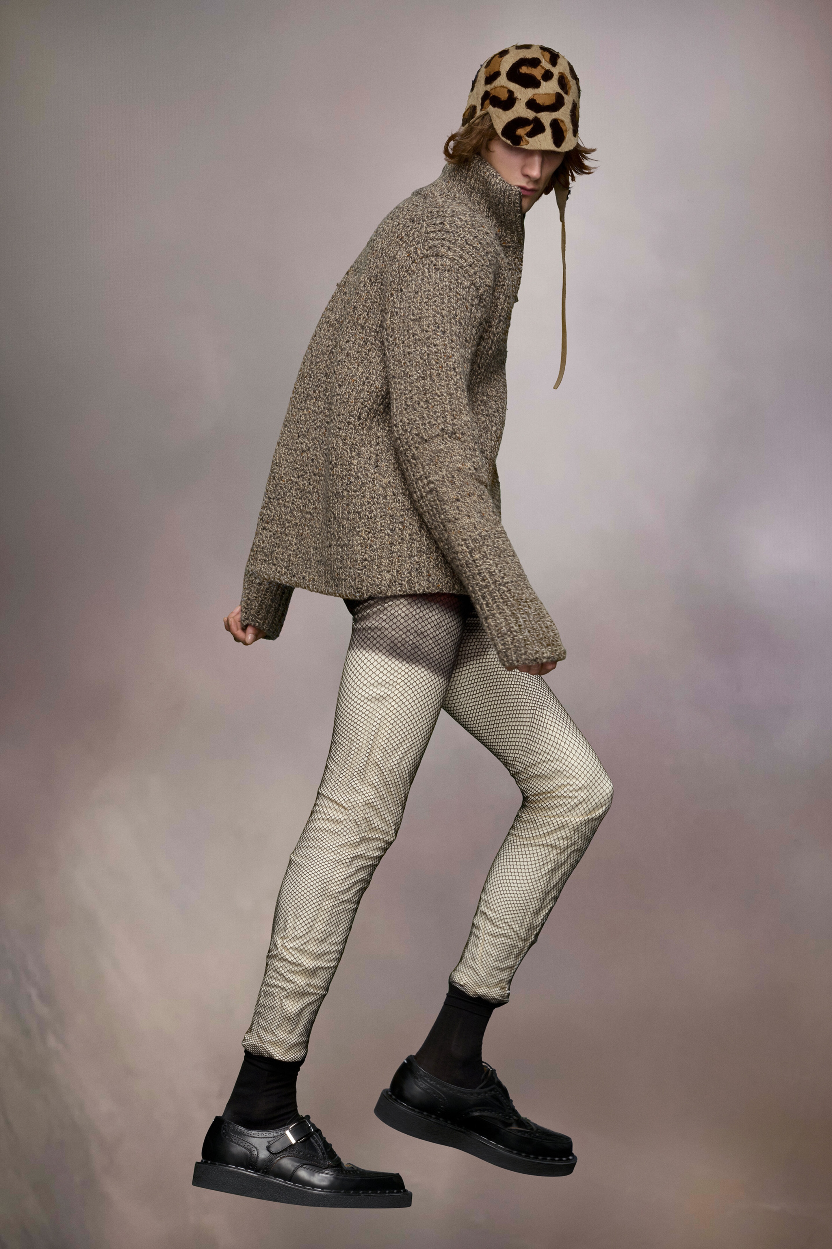Mended zip sweater - 3