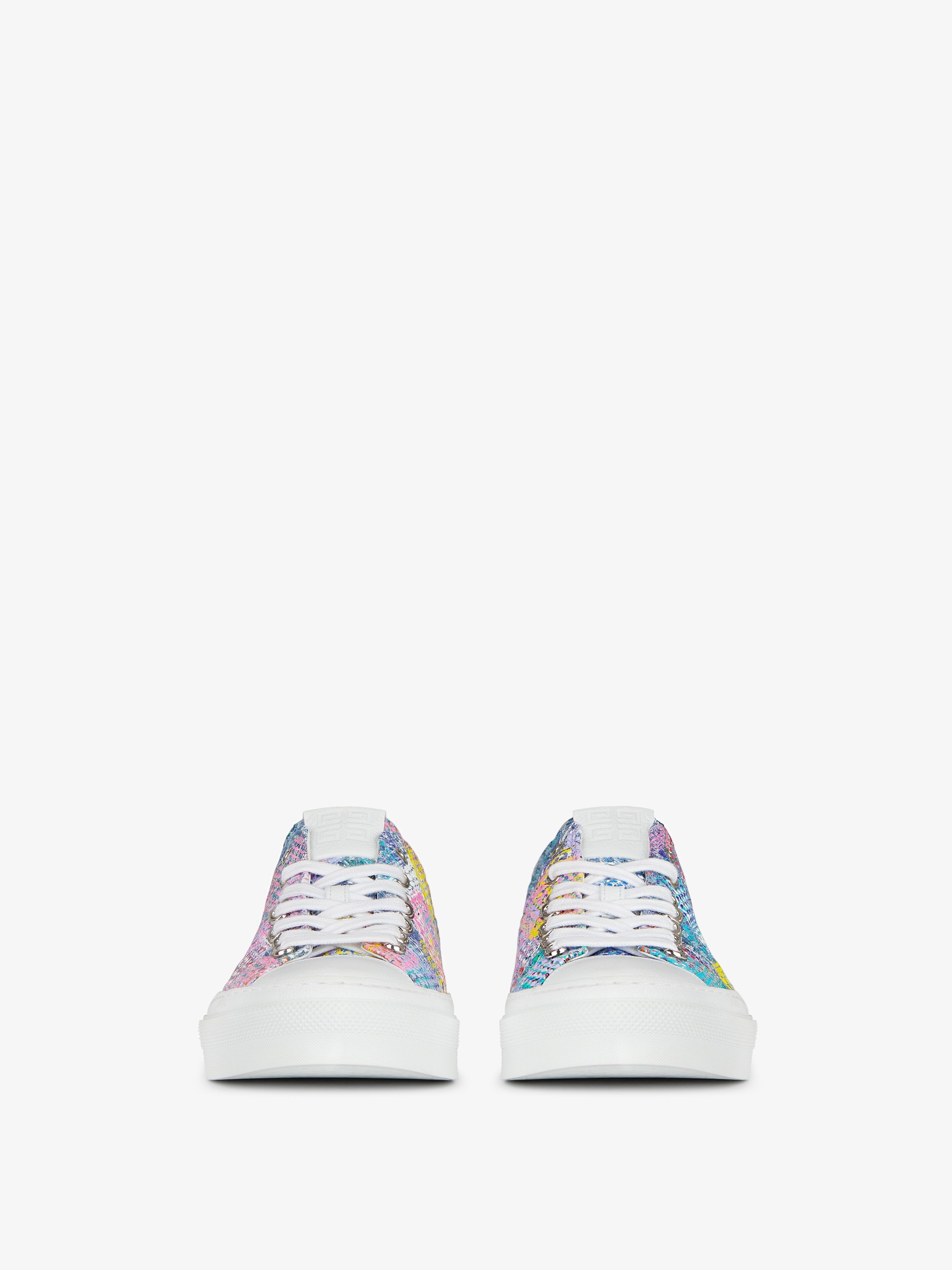 CITY SNEAKERS IN PRINTED 4G DENIM - 2