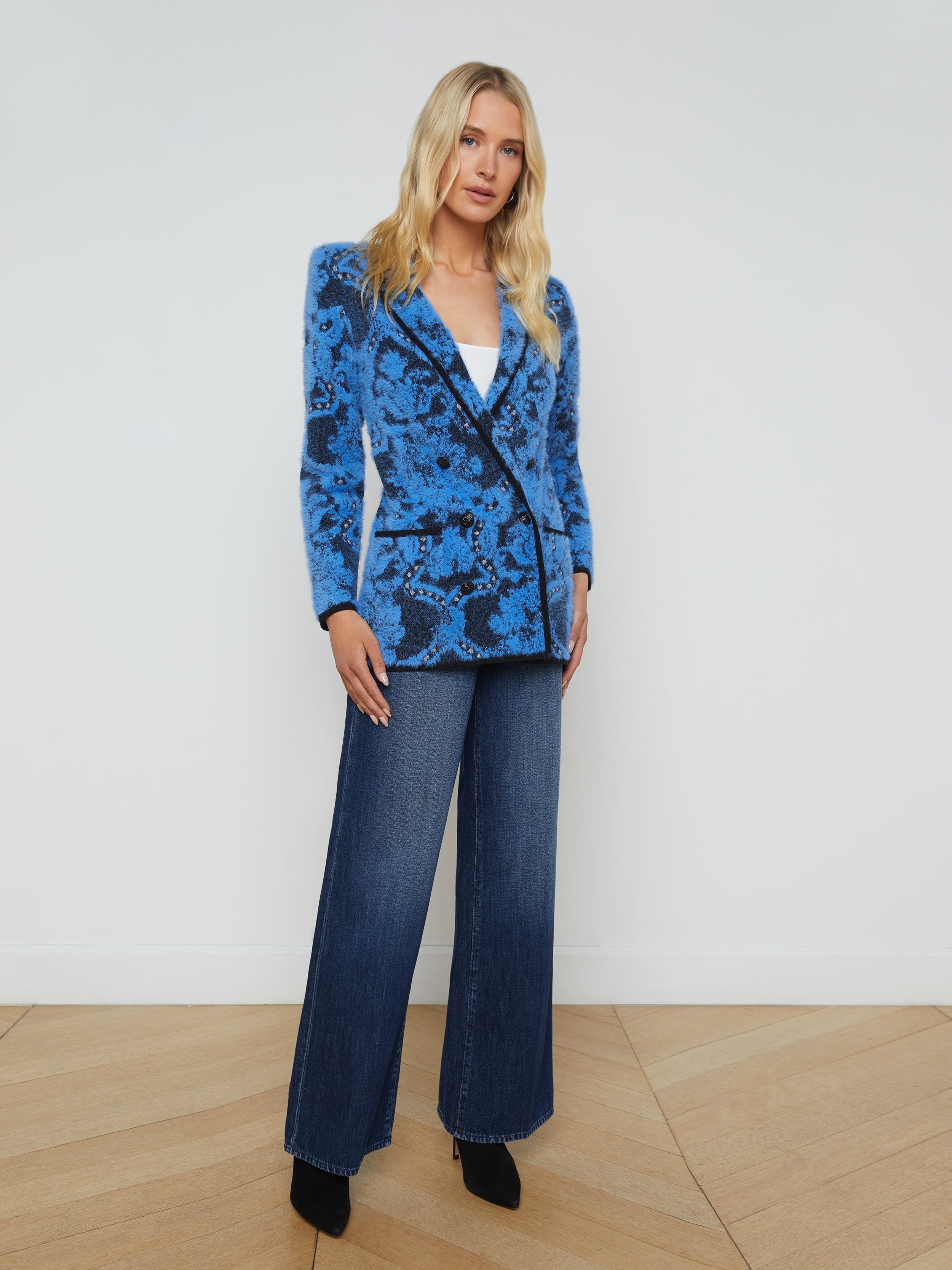 Eileen Jacquard Knit Blazer - 4