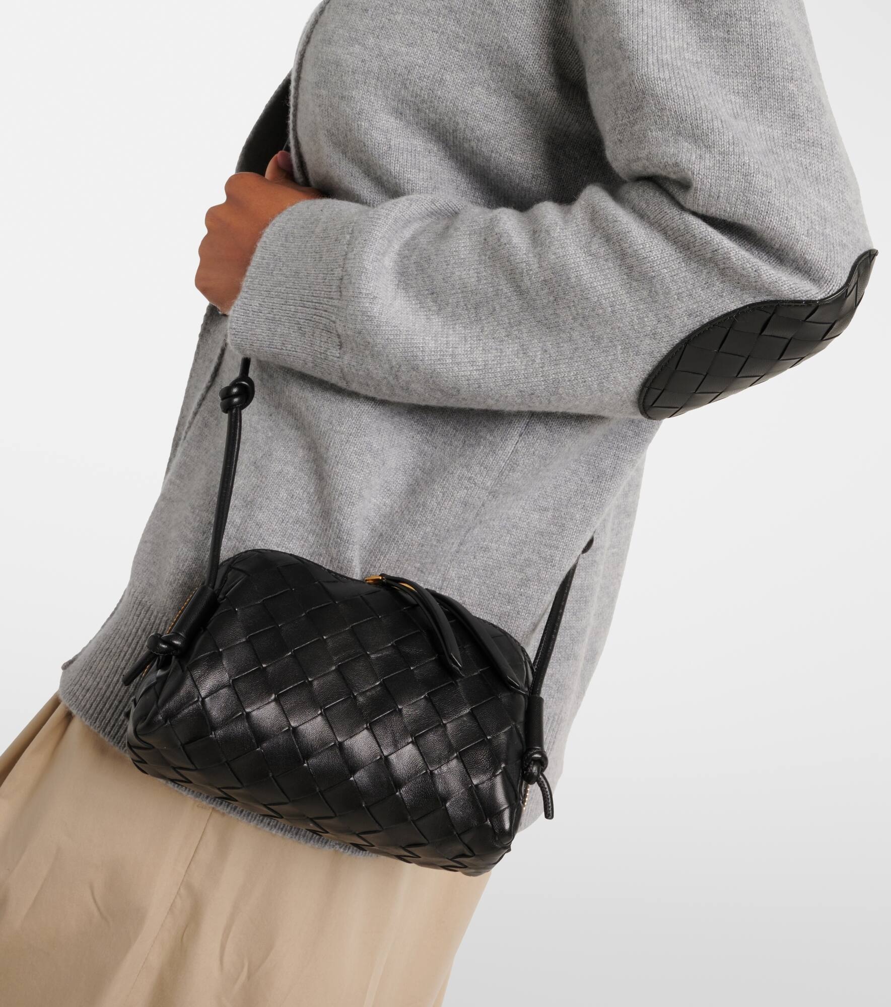 Concert Mini Intrecciato leather pouch - 7