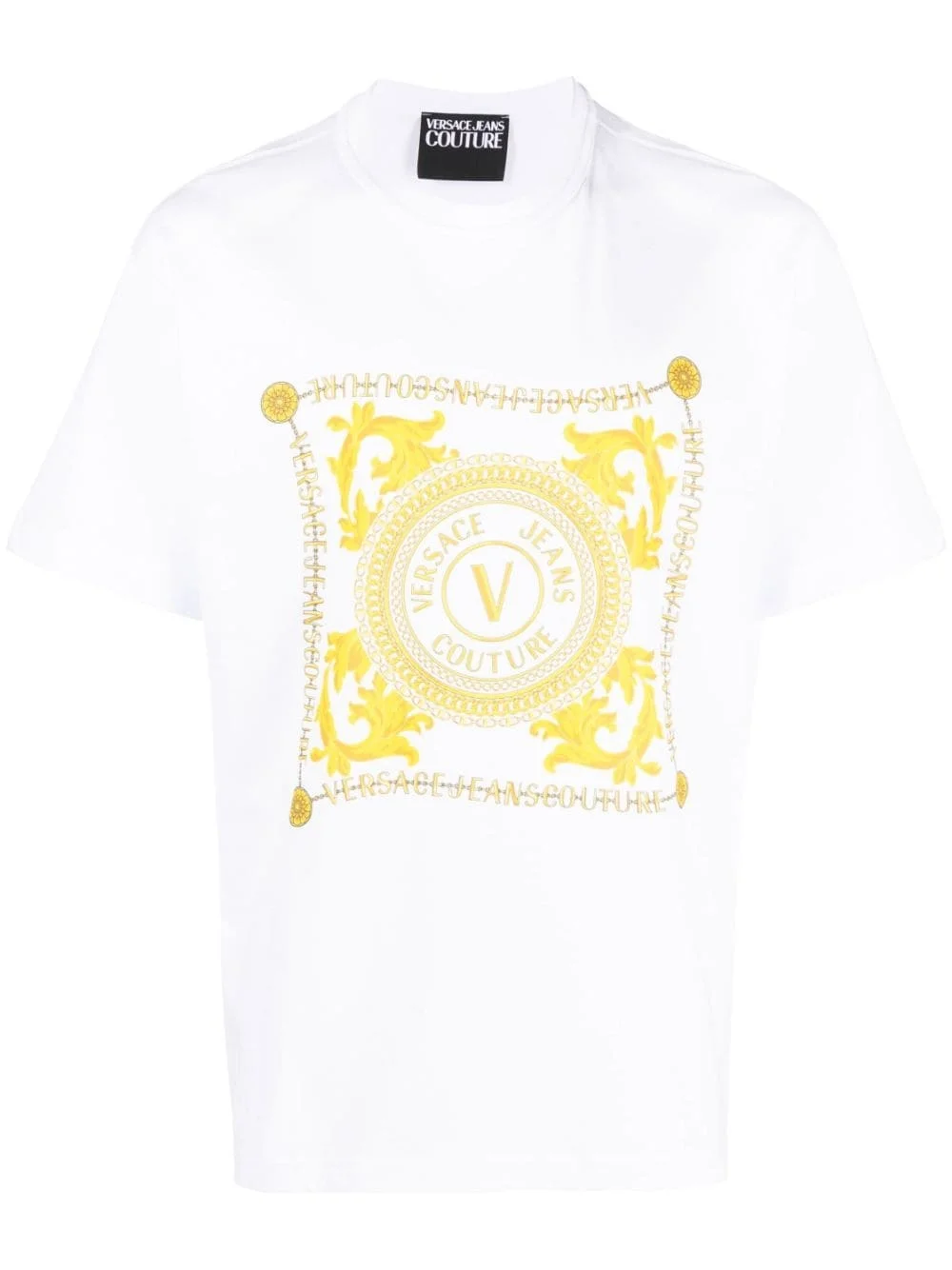 logo-print cotton T-shirt - 1