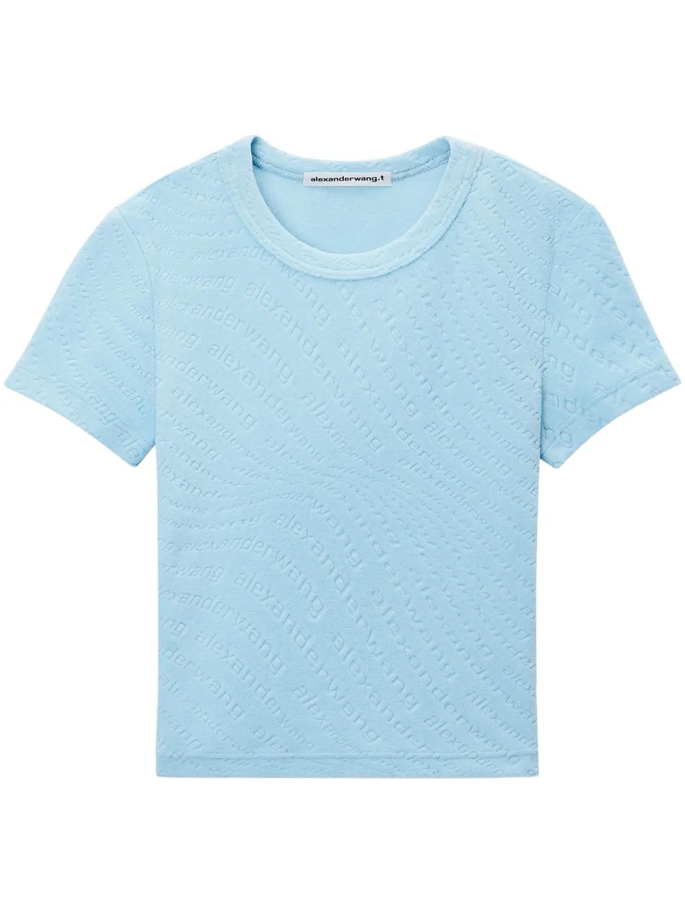 T BY ALEXANDER WANG - Women Crew Neck Short Sleeve Baby Tee - 5
