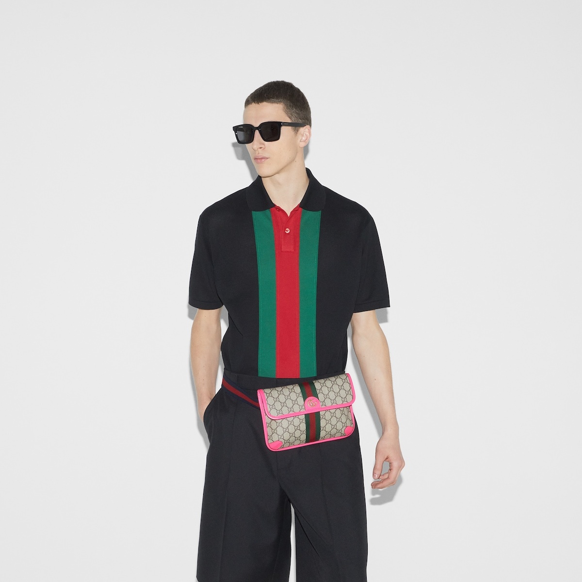 Ophidia GG small belt bag - 3