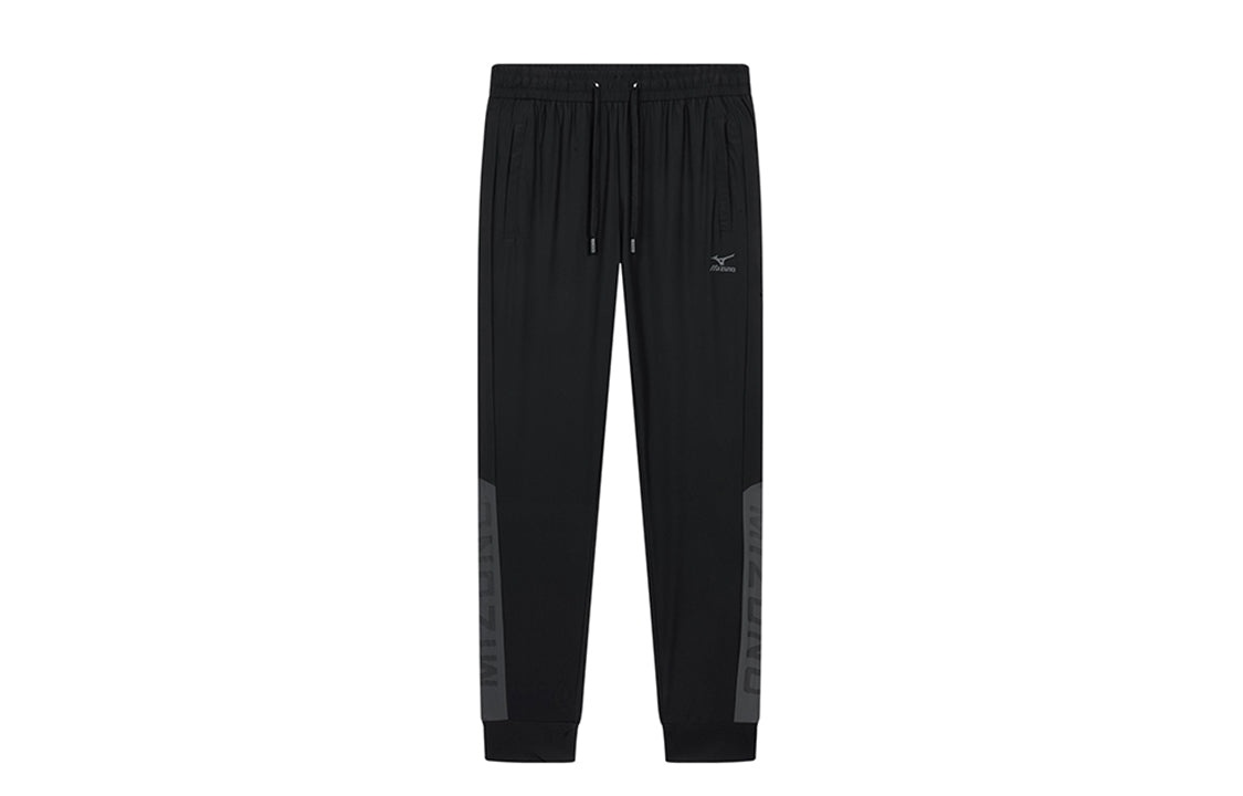 Mizuno Logo Outdoor Casual Pants 'Black' A2CF3112 - 2