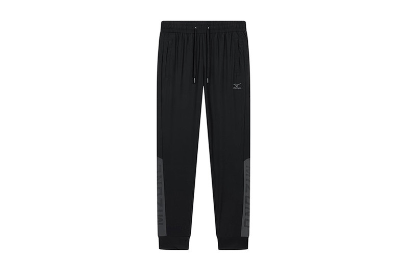 Mizuno Mizuno Logo Outdoor Casual Pants 'Black' A2CF3112 outlook
