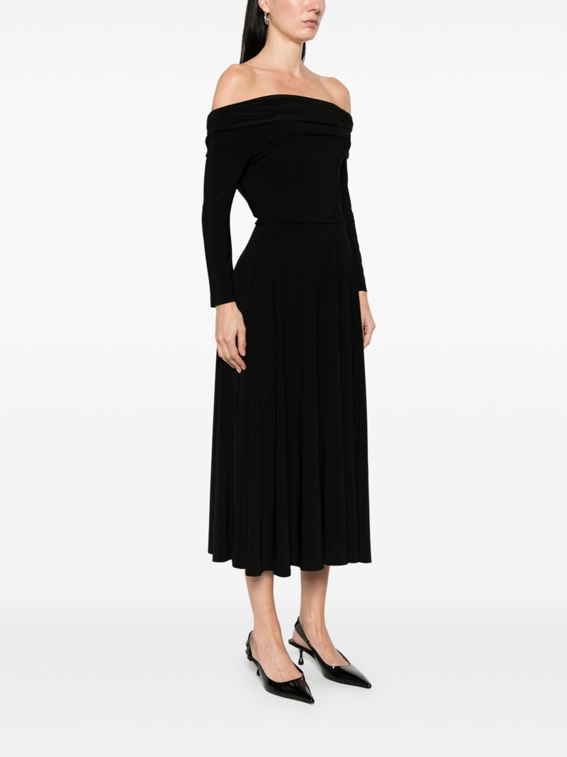 three-quarter sleeve midi dress 3