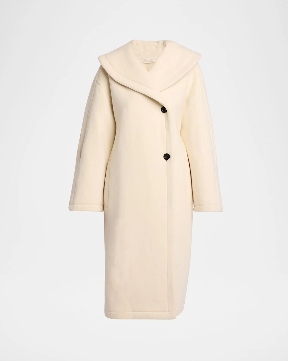 Regino Double-Breasted Oversized Wool Coat - 1