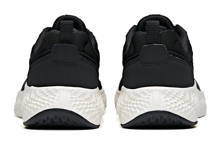 (WMNS) ANTA Running Series Sneakers 'Black Ivory White' 122115536S-4 - 4