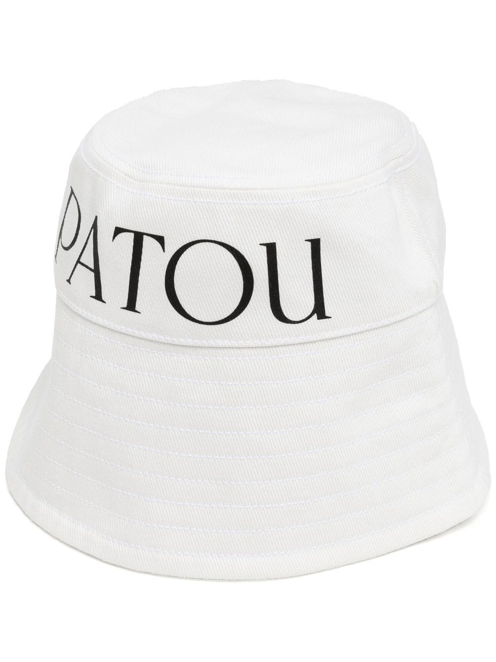 logo-print bucket hat - 1