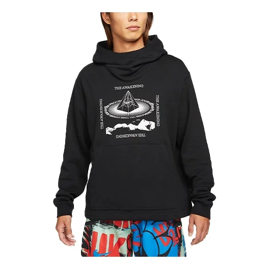 Nike Kyrie Alphabet Printing Pullover 'Black' DA6693-010 - 1