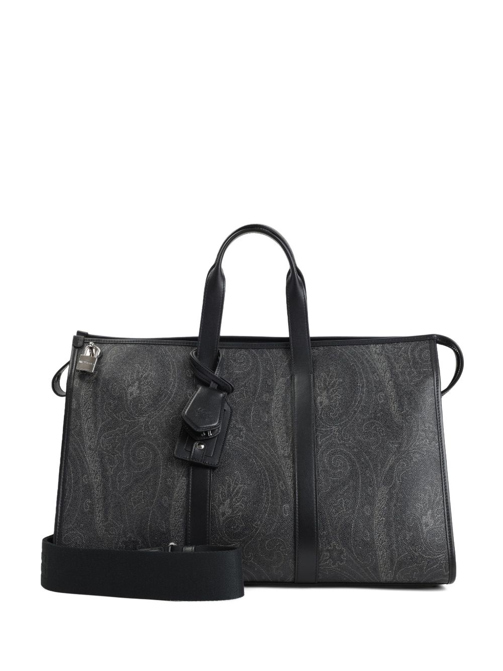 paisley-print tote bag - 1
