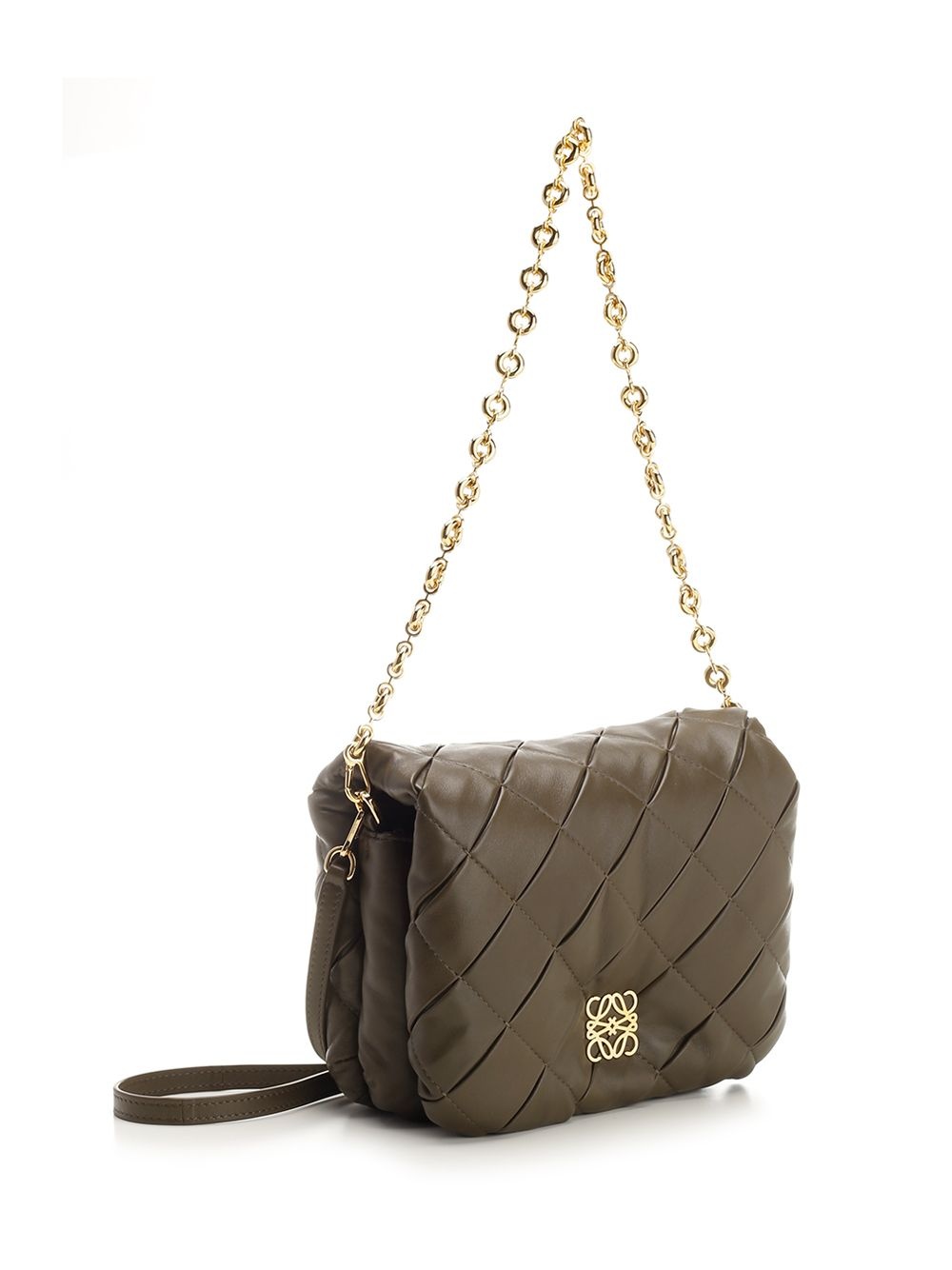 Goya Puffer Shoulder Bags Green - 2
