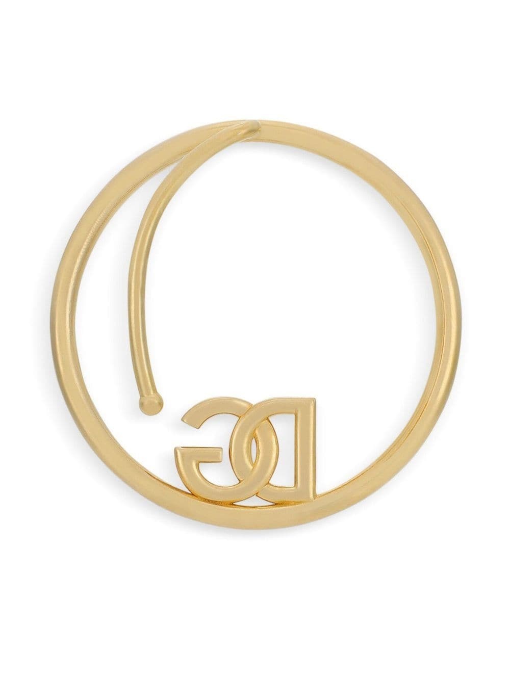 DG logo hoop earrings - 3