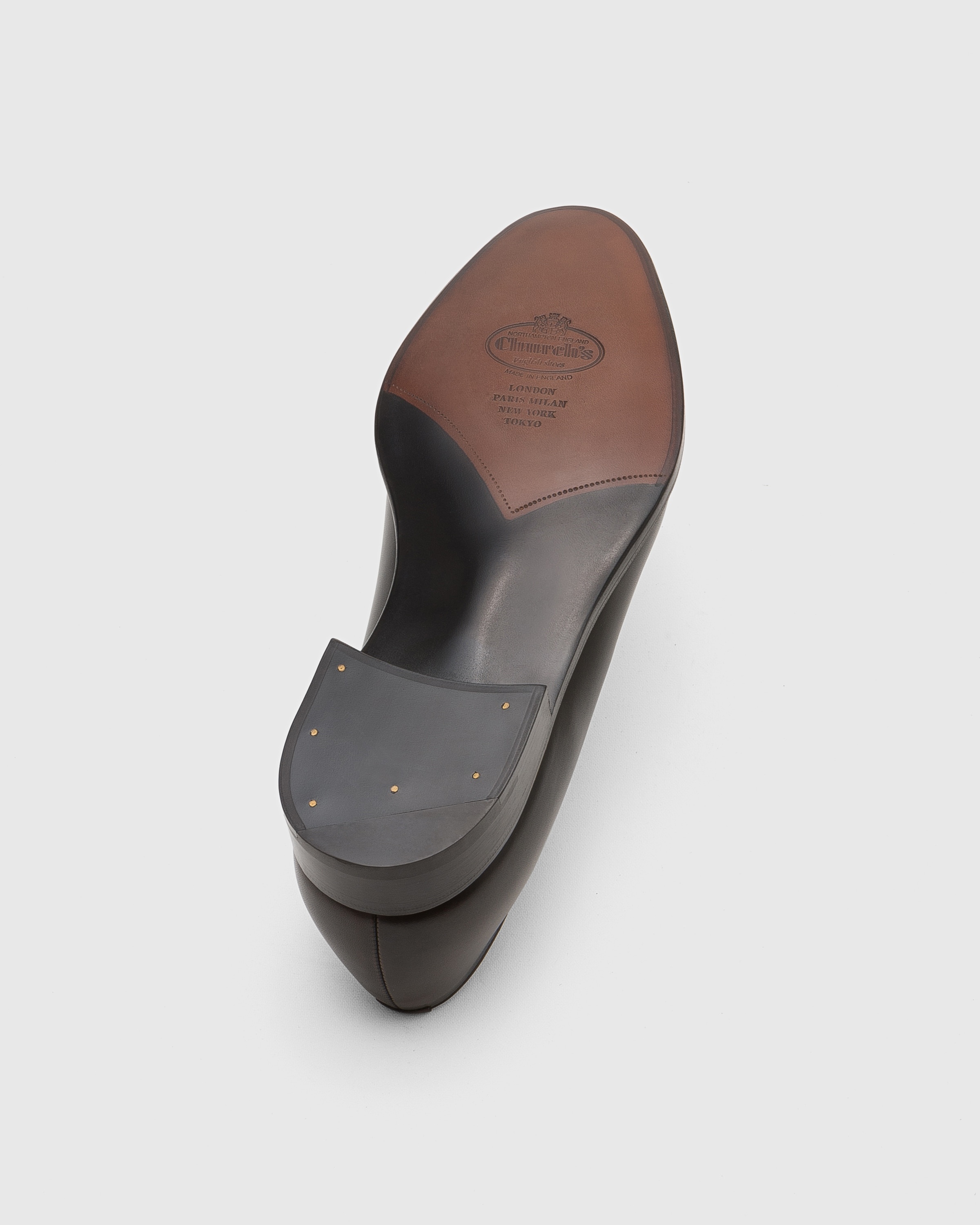 Royal Calf Leather Whole Cut Oxford - 6