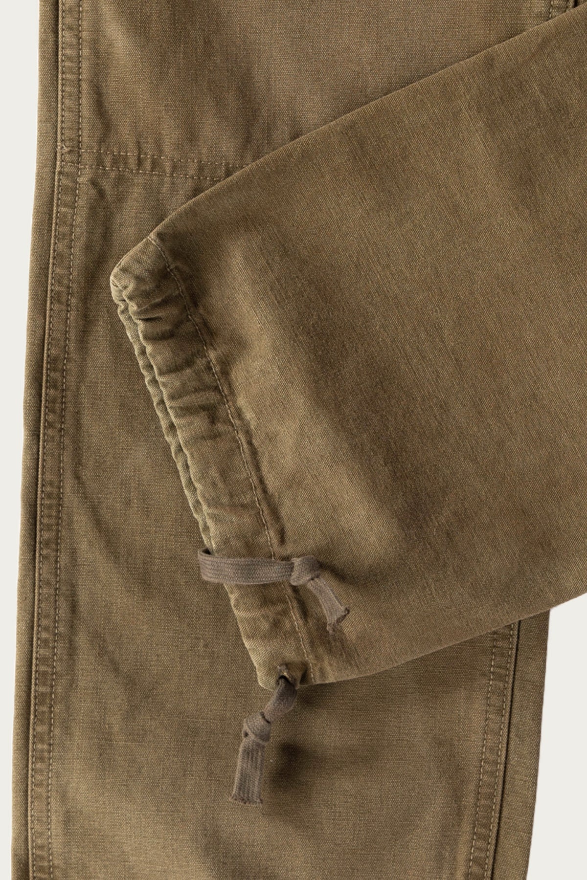 Cotton Canvas Curtis Work Pant - Olive - 3