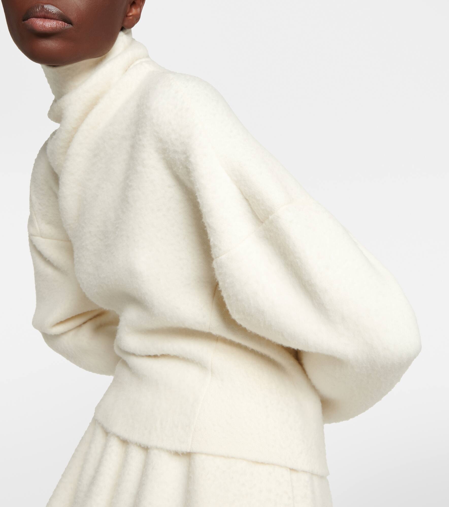 Enoch asymmetric wool turtleneck sweater - 5
