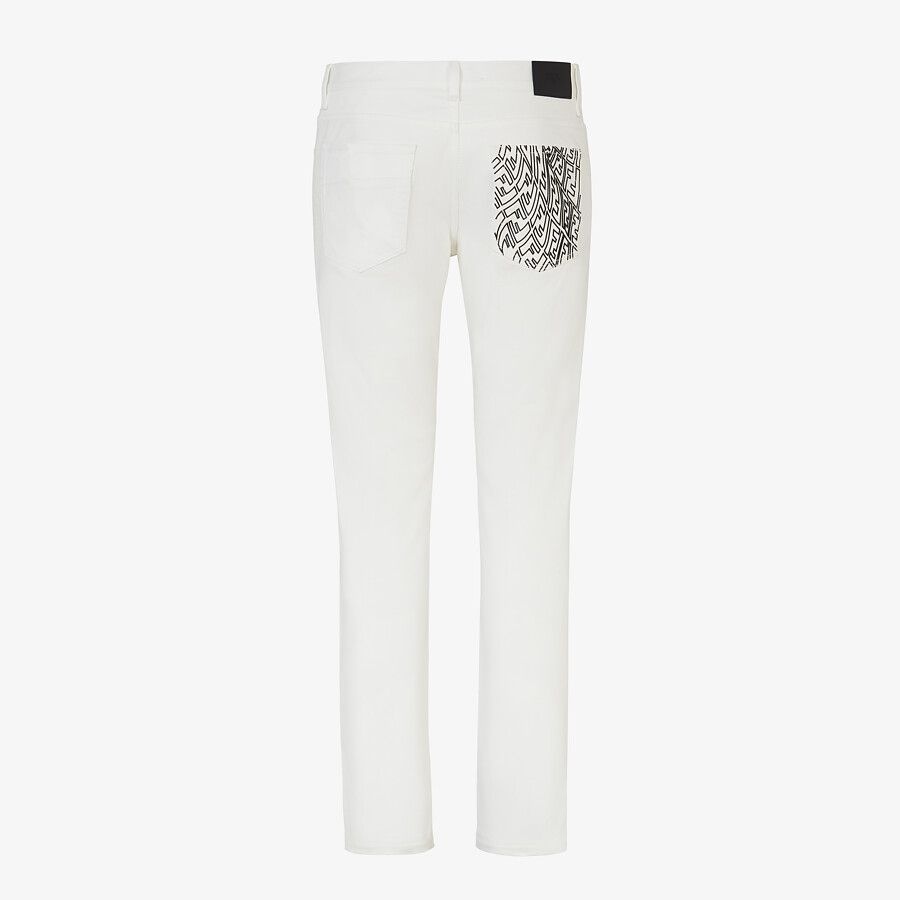 White denim jeans - 2