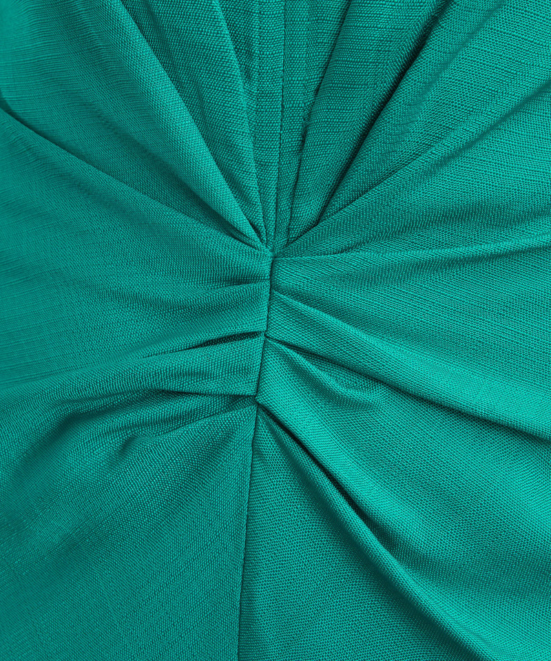 Sleeveless Gathered Waist Midi Dress 5