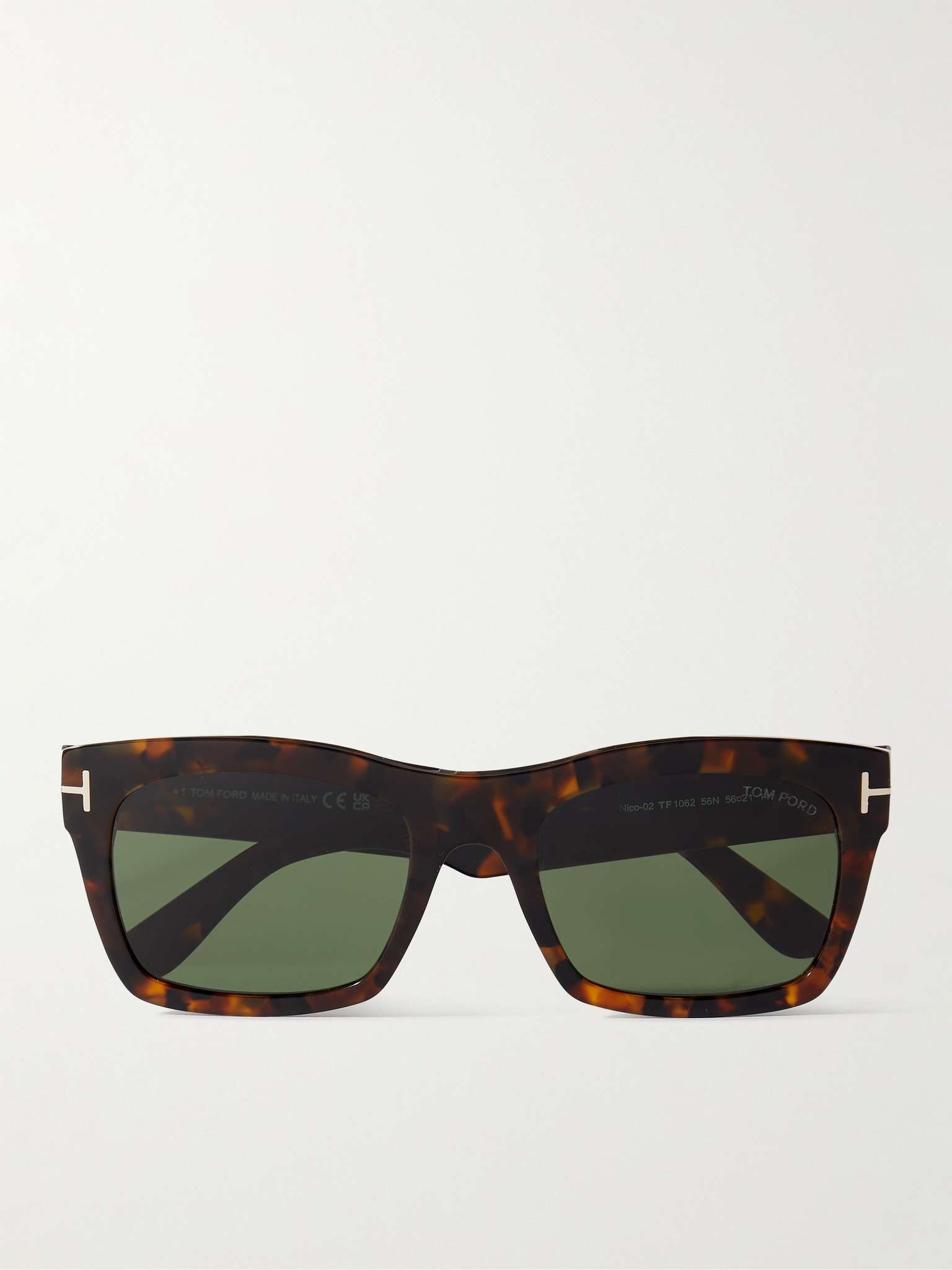 Nico Square-Frame Tortoiseshell Acetate Sunglasses - 1