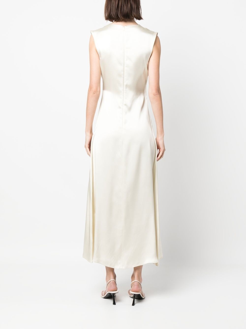 Copan satin midi dress - 4