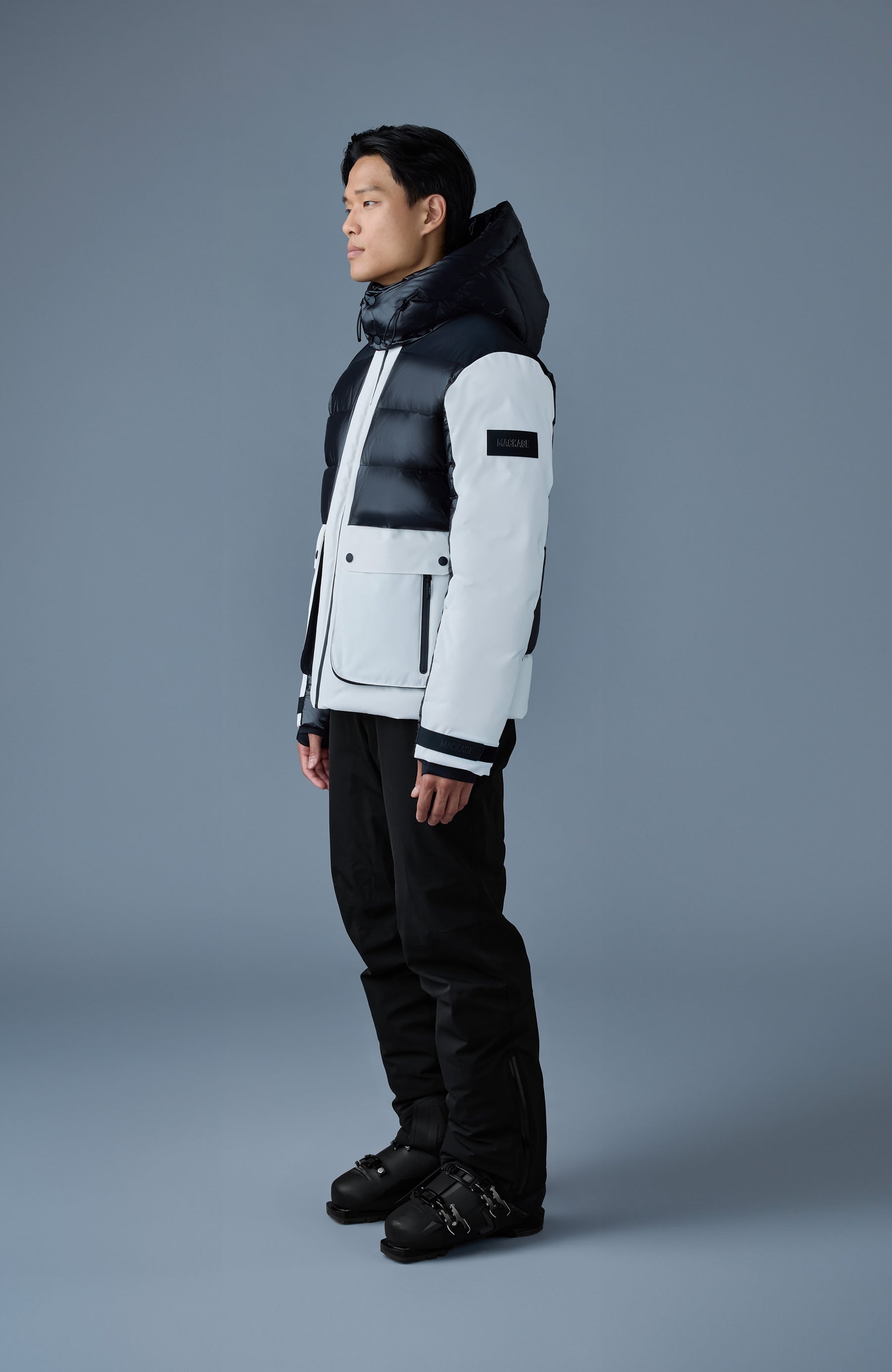 CODY Down ski jacket with hood - 3