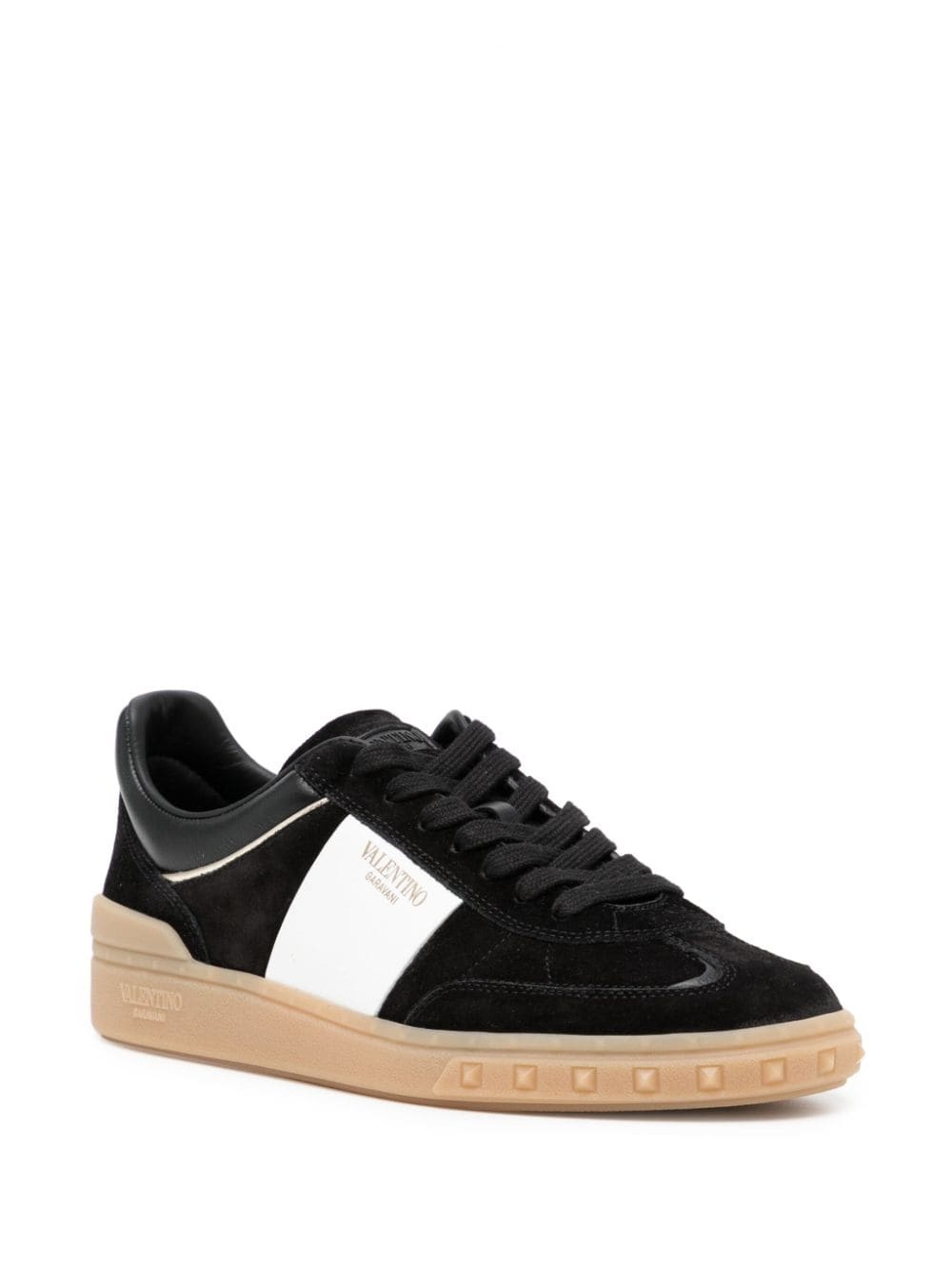 Rockstud leather sneakers - 2