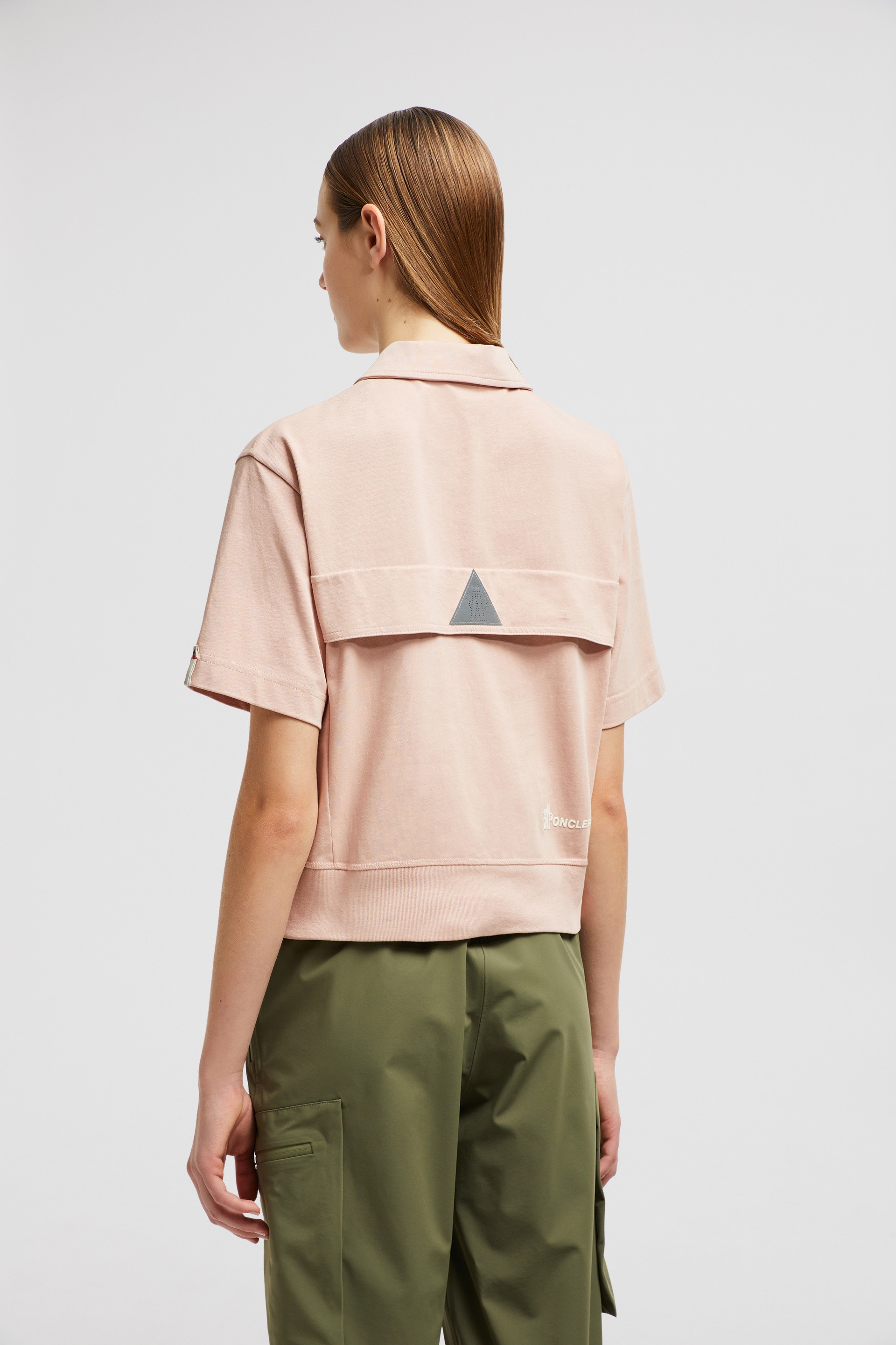Logo Patch Cotton Polo Shirt - 5