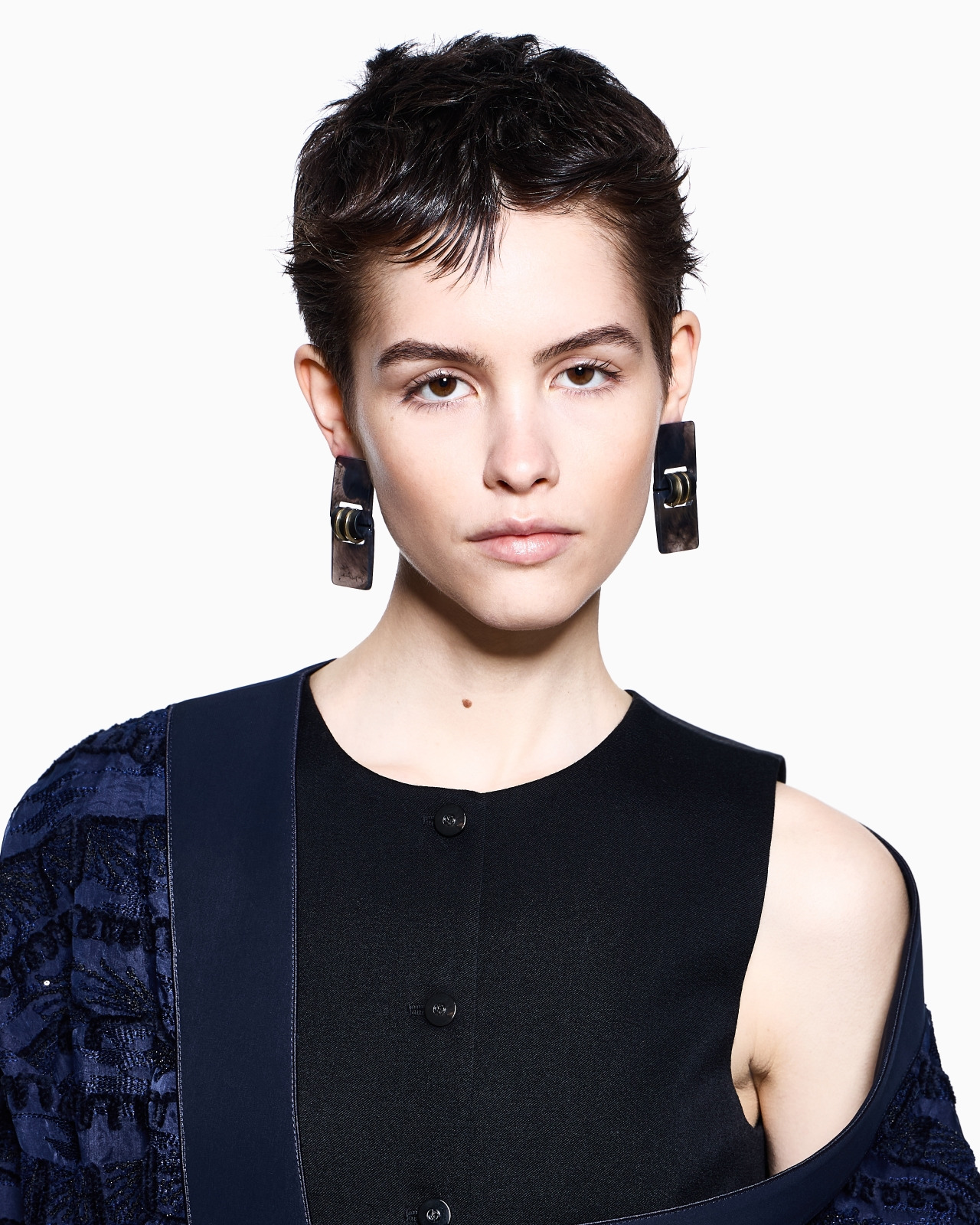 SINGLE-BREASTED WOOL WAISTCOAT - 5