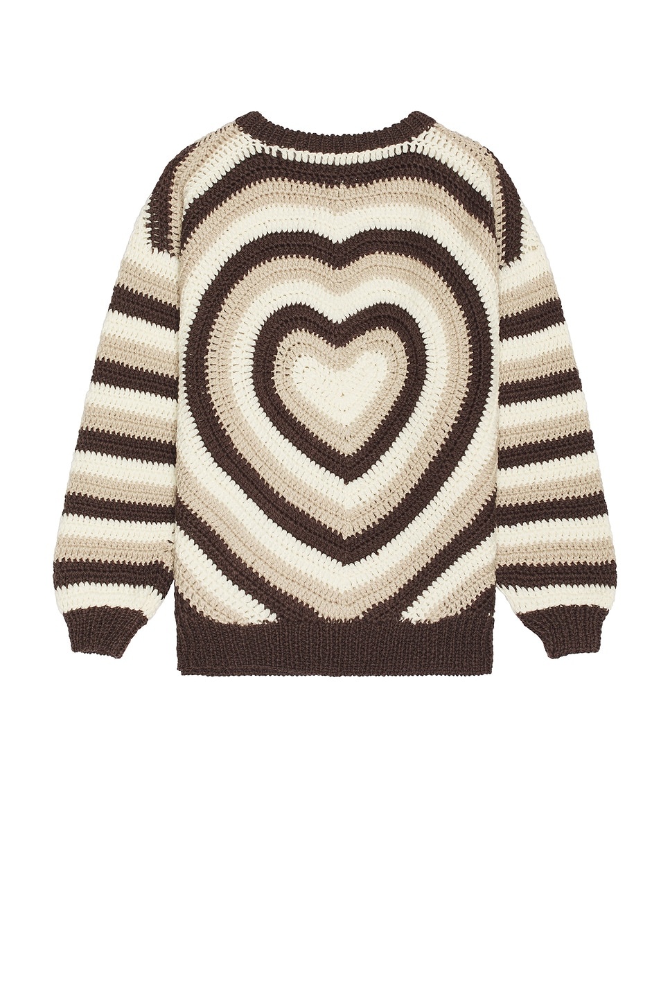 Hearty Hand Knit Sweater - 2