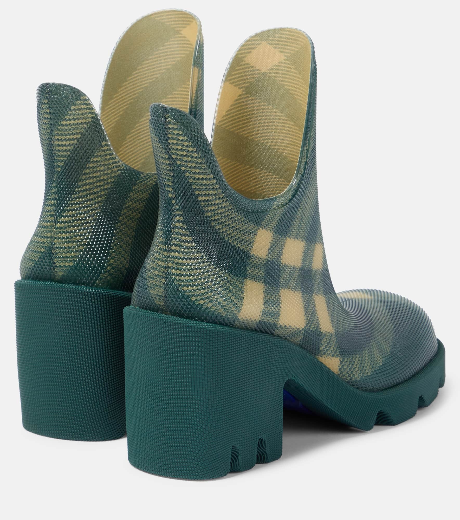 Burberry Check 65 ankle boots - 3