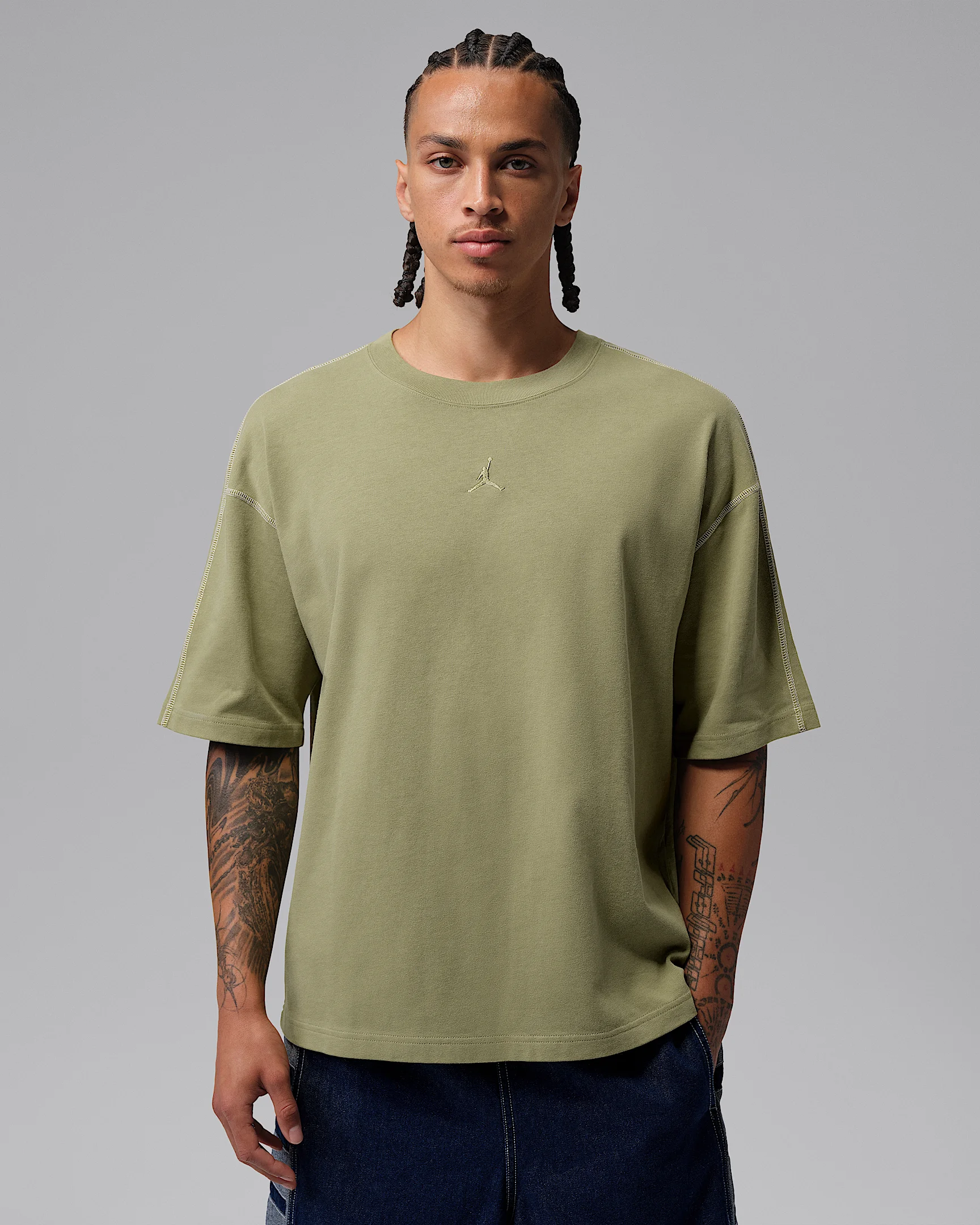 Jordan Flight Men's Heavyweight Short-Sleeve Top - 1