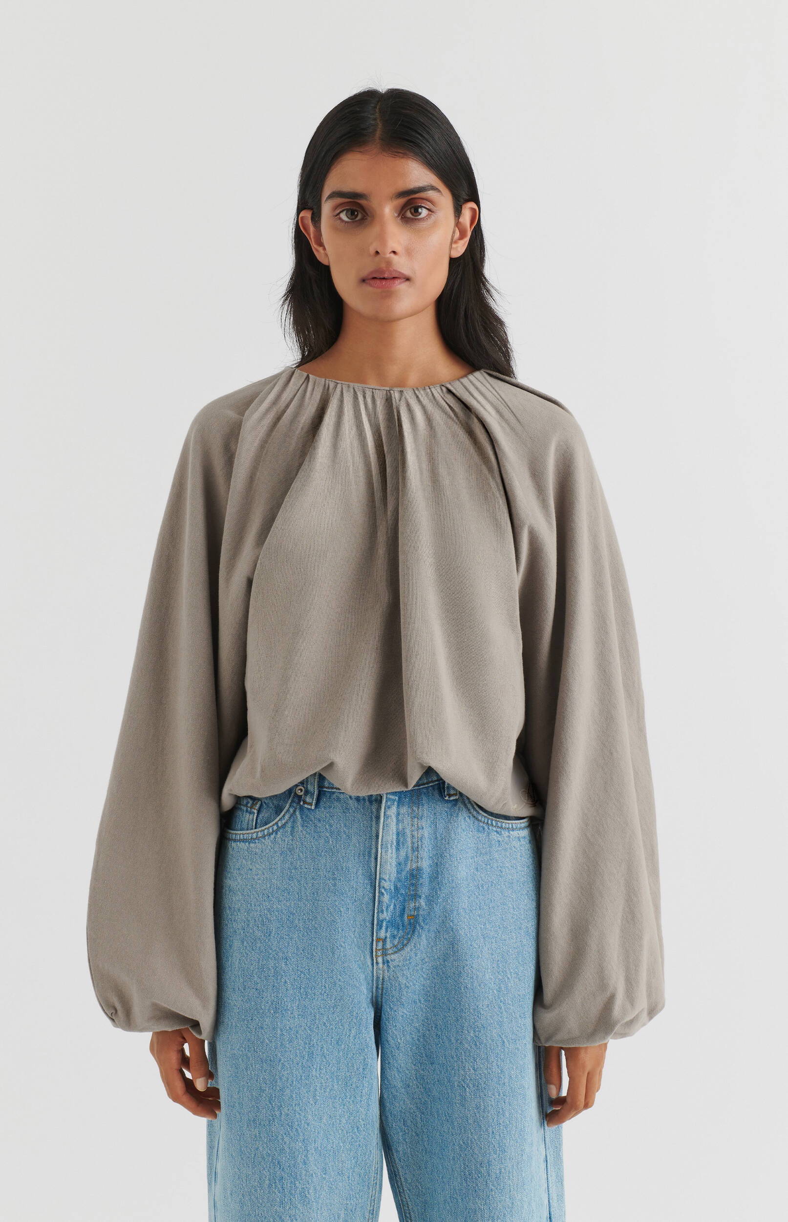 Sade Gathered Pullover - 2