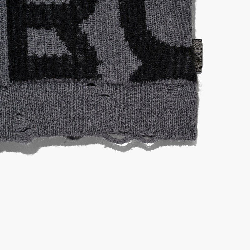 THE MONOGRAM DISTRESSED SWEATER 8