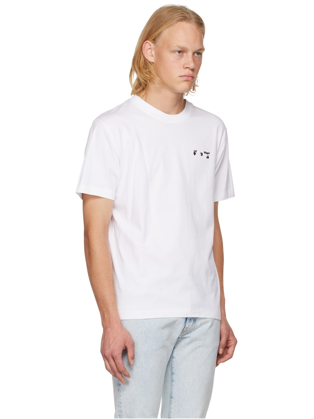 White Helvetica T-Shirt - 2
