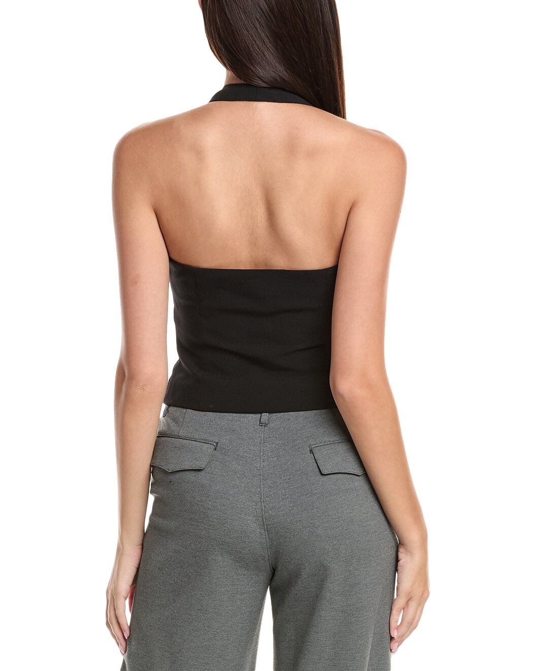 rag & bone Irina Wool-Blend Halter Top - 2
