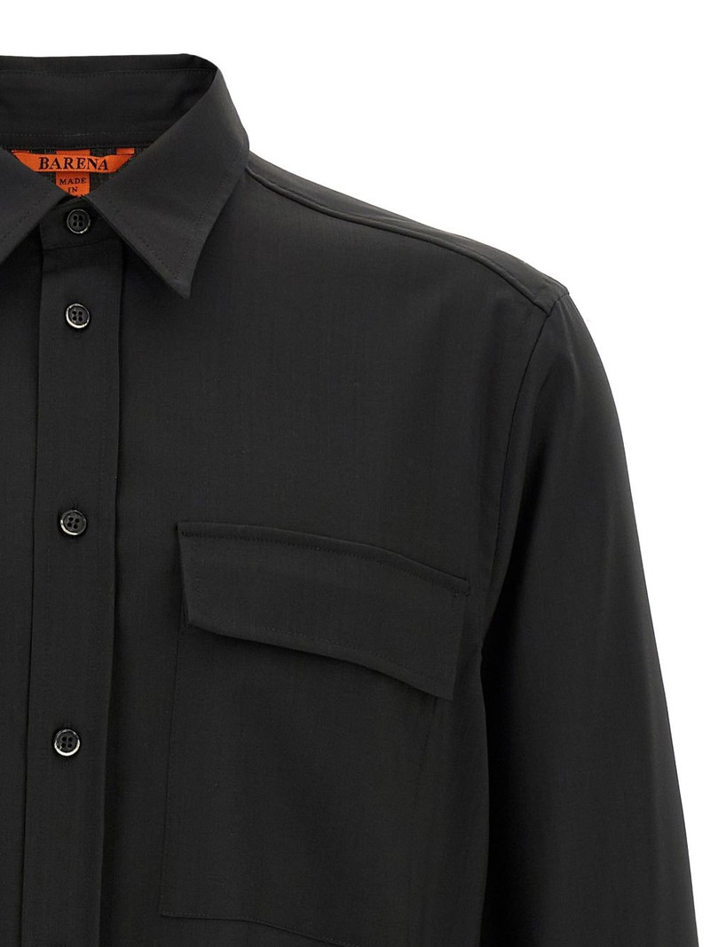 pocketed cuffed-sleeve shirt 4