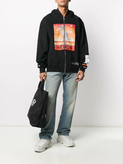 Heron Preston loose fit jeans outlook