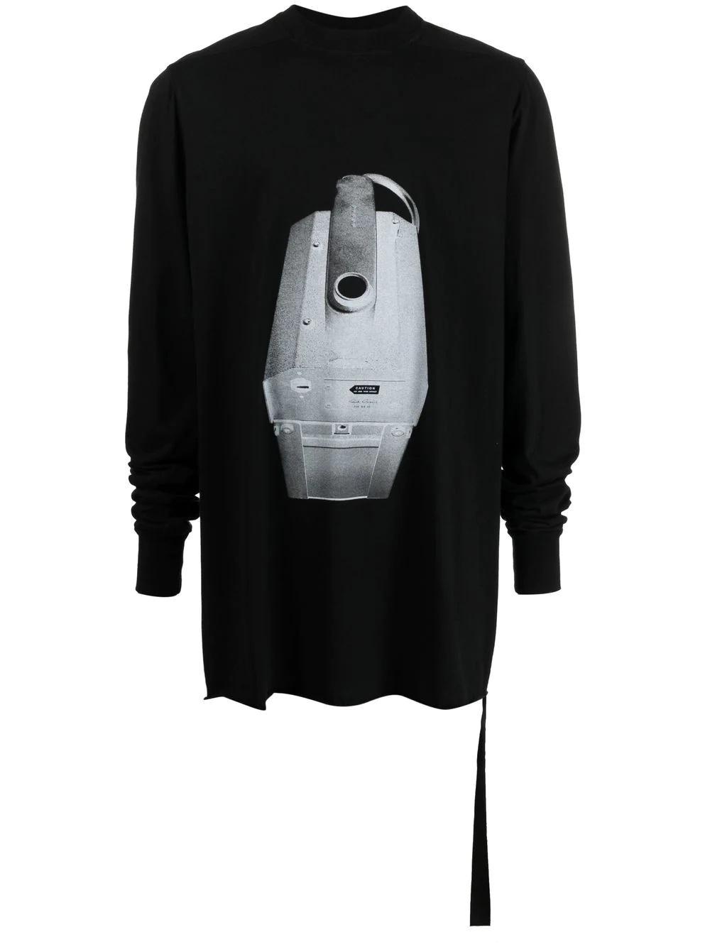 photograph-print cotton sweatshirt - 1