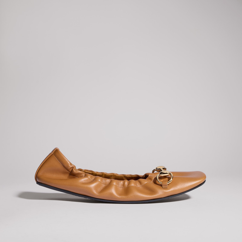 Women's ballet flat with Horsebit - 1