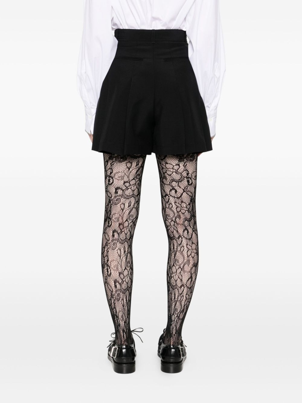 pleated shorts - 4
