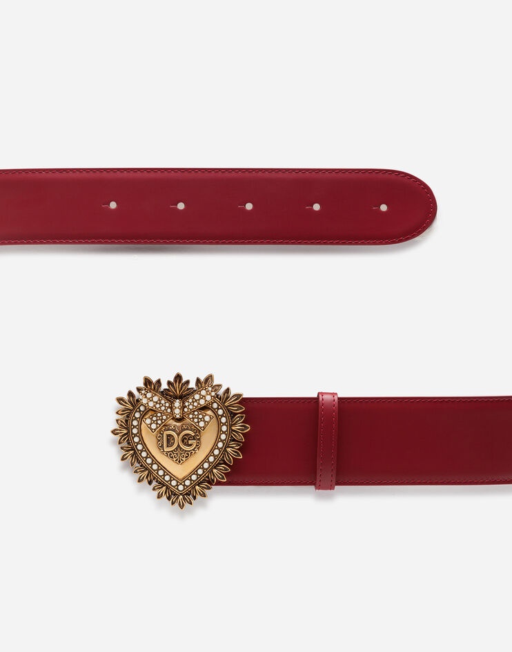 Luxury leather Devotion belt - 2