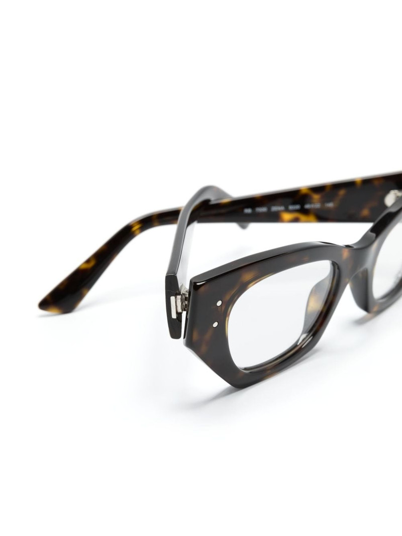 Zena geometric-frame glasses 3
