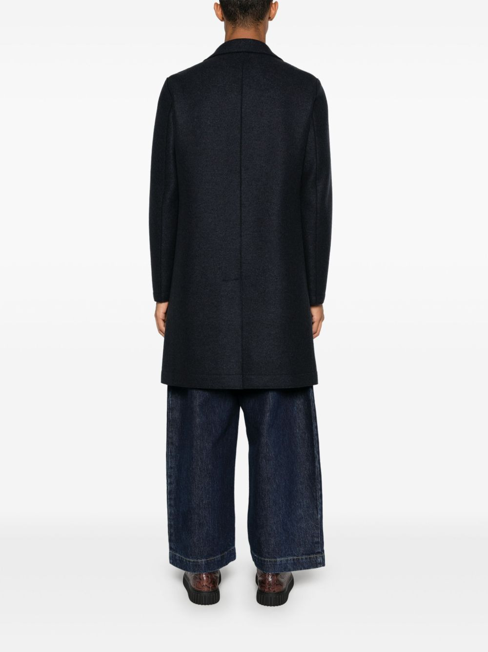 boiled-wool coat - 4