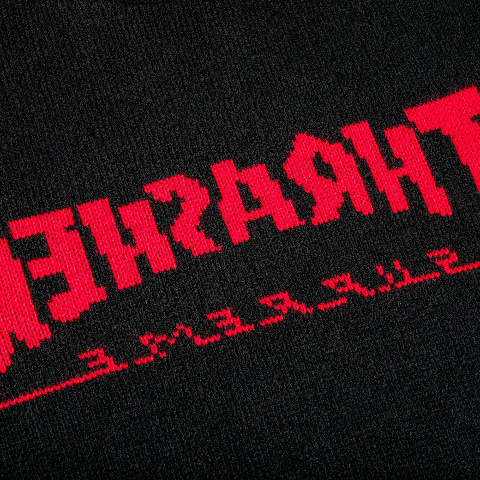 Supreme Supreme x Thrasher Sweater 'Black' | REVERSIBLE