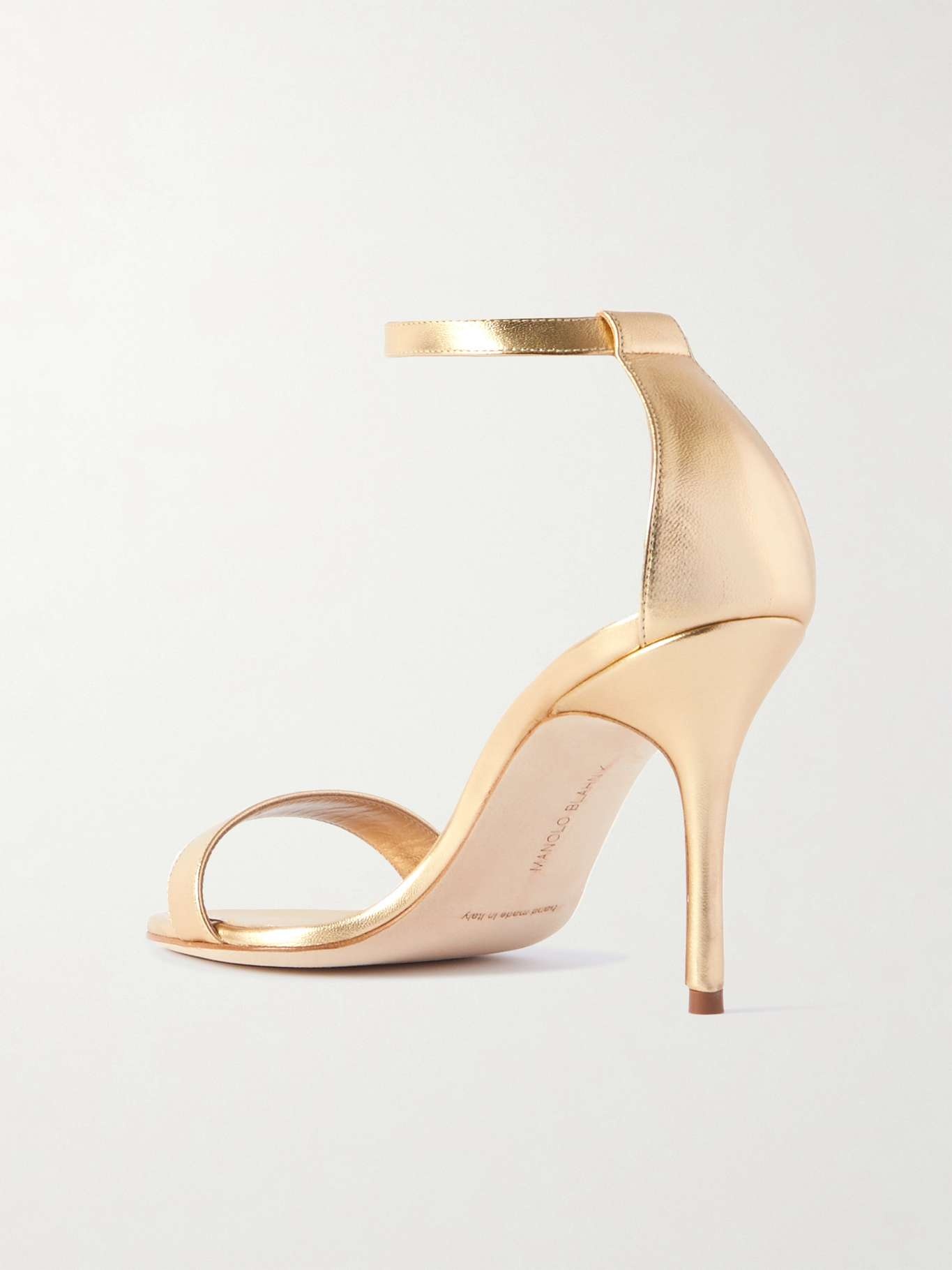 Chaos 90 metallic leather sandals Gold - 3