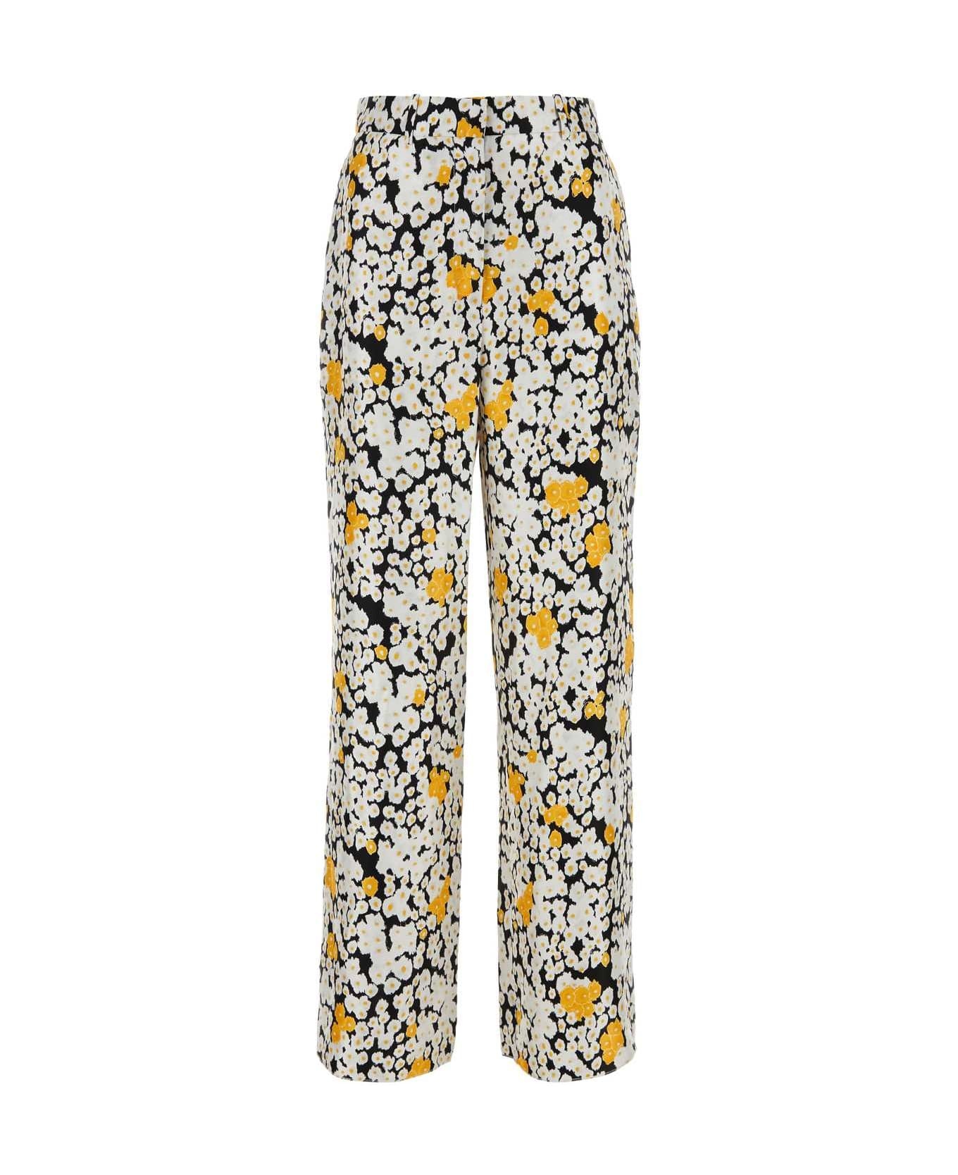 Printed Satin Pant - 1