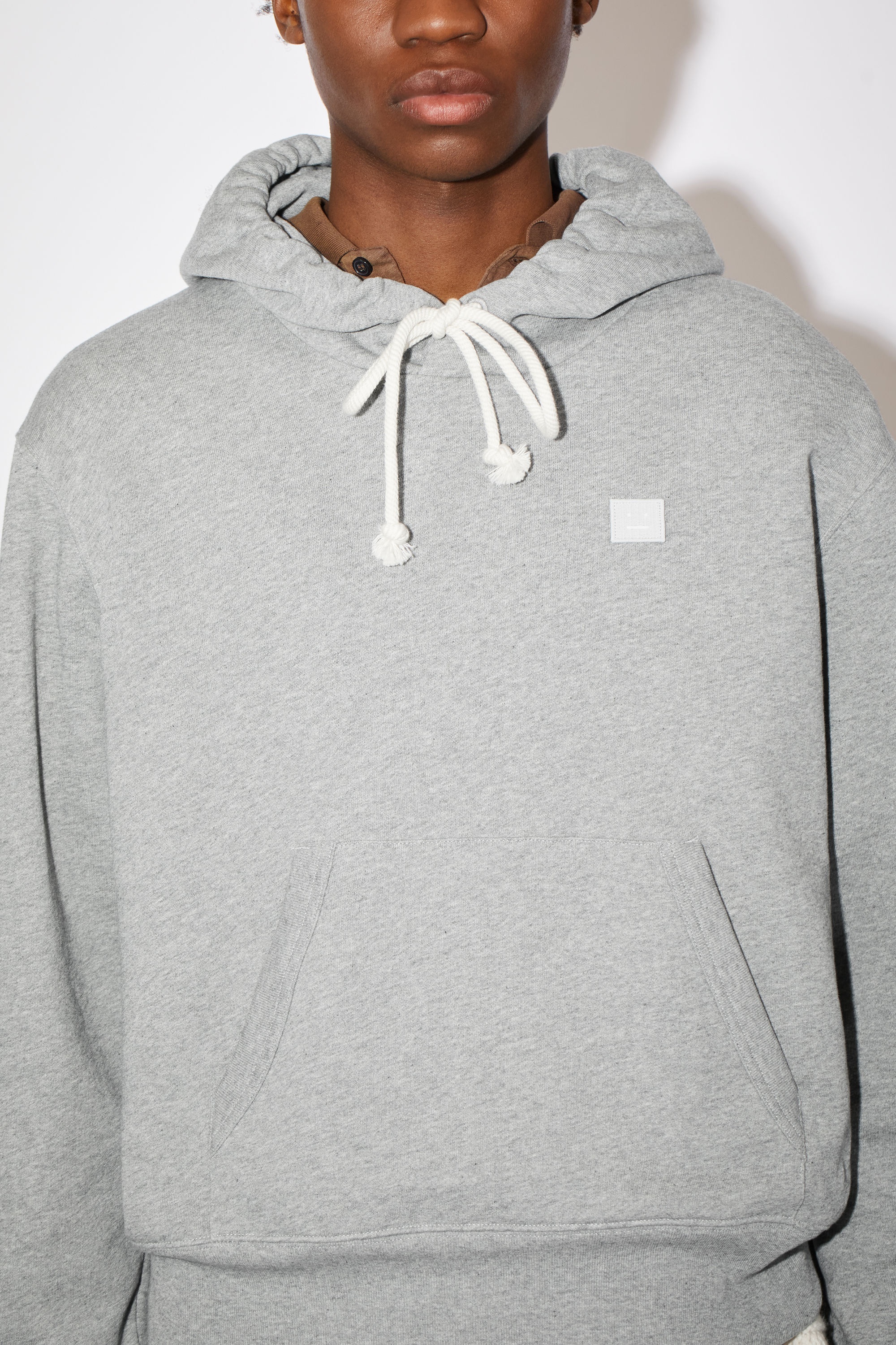 Hooded sweatshirt - Regular fit - Light Grey Melange - 4