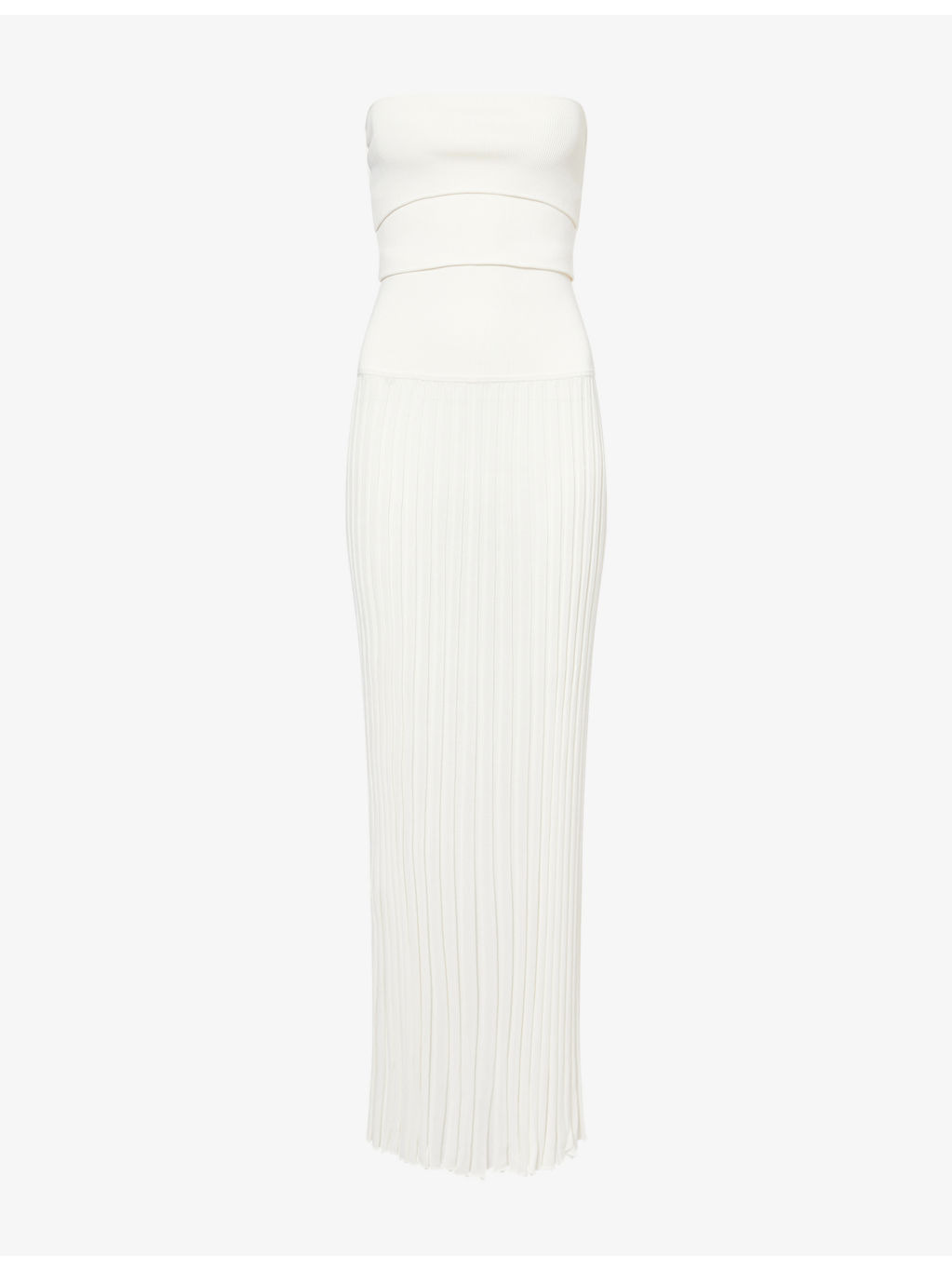 Slashed Knit Sunray Maxi Dress - 1